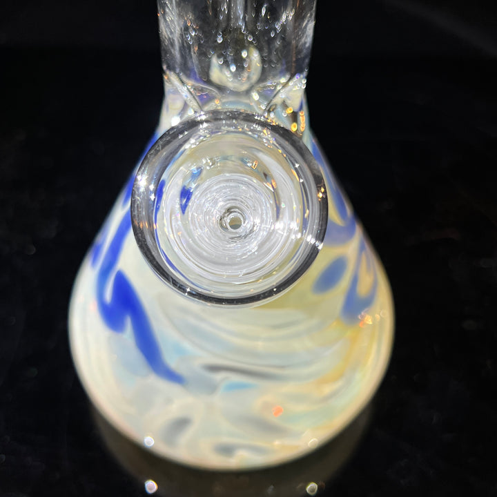 9.5" Fumed Twist Beaker Bong Glass Pipe Mary Jane's Glass   