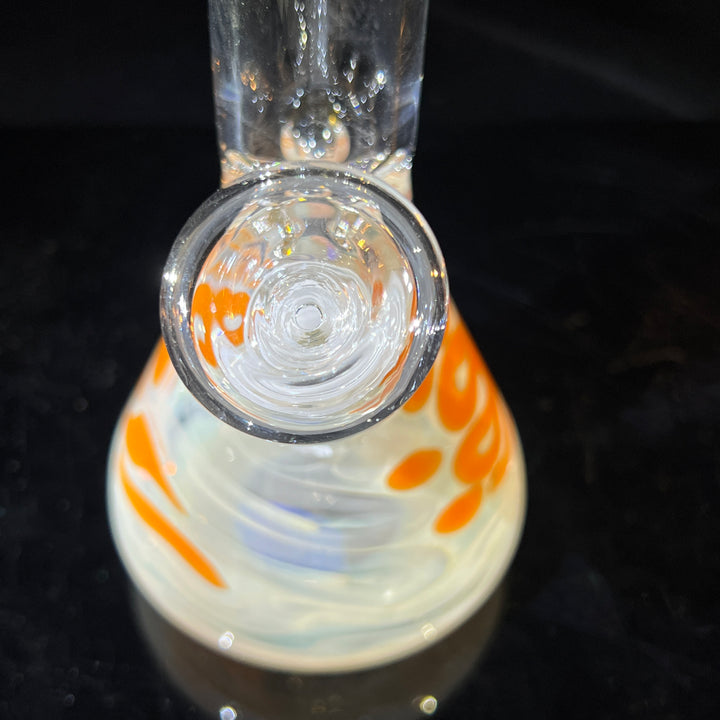 9.5" Fumed Twist Beaker Bong Glass Pipe Mary Jane's Glass   