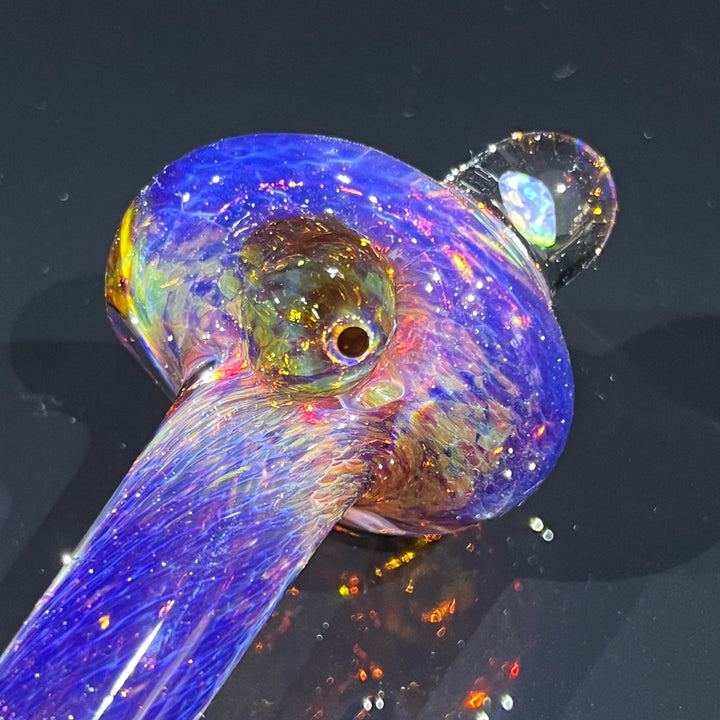 Purple Opal Pipe Glass Pipe Beezy Glass