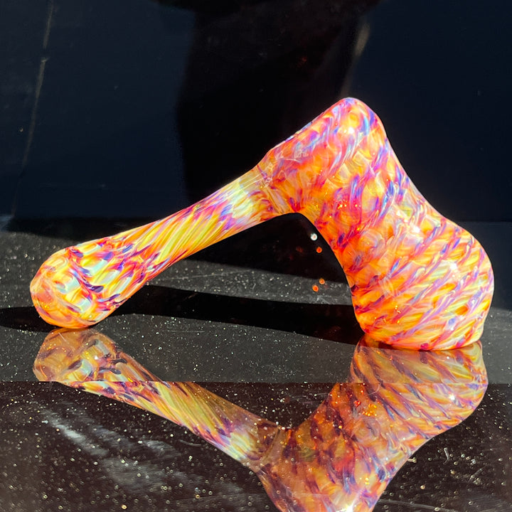 Multi-Color Hammer Bubbler Glass Pipe Jedi Glassworks   