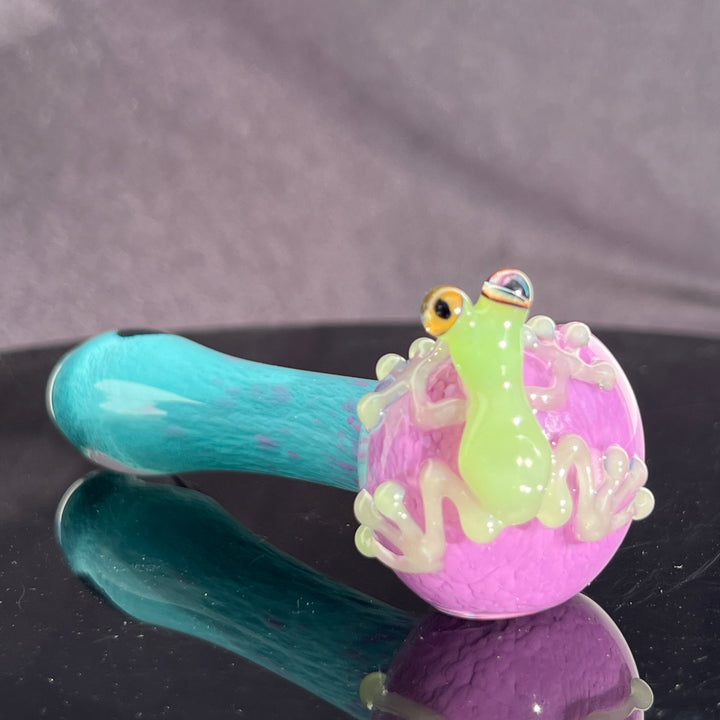 Frog Spoon Glass Pipe Beezy Glass   