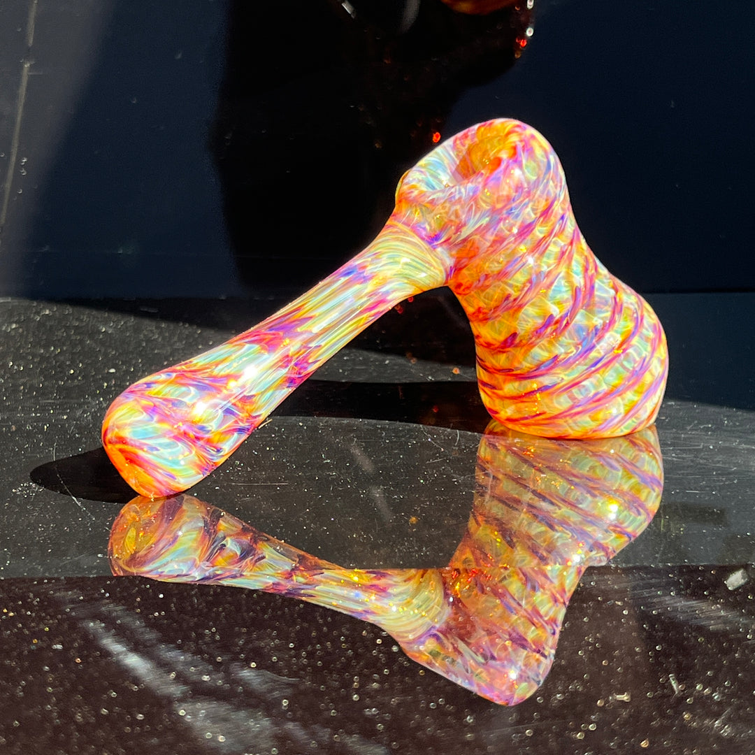 Multi-Color Hammer Bubbler Glass Pipe Jedi Glassworks   