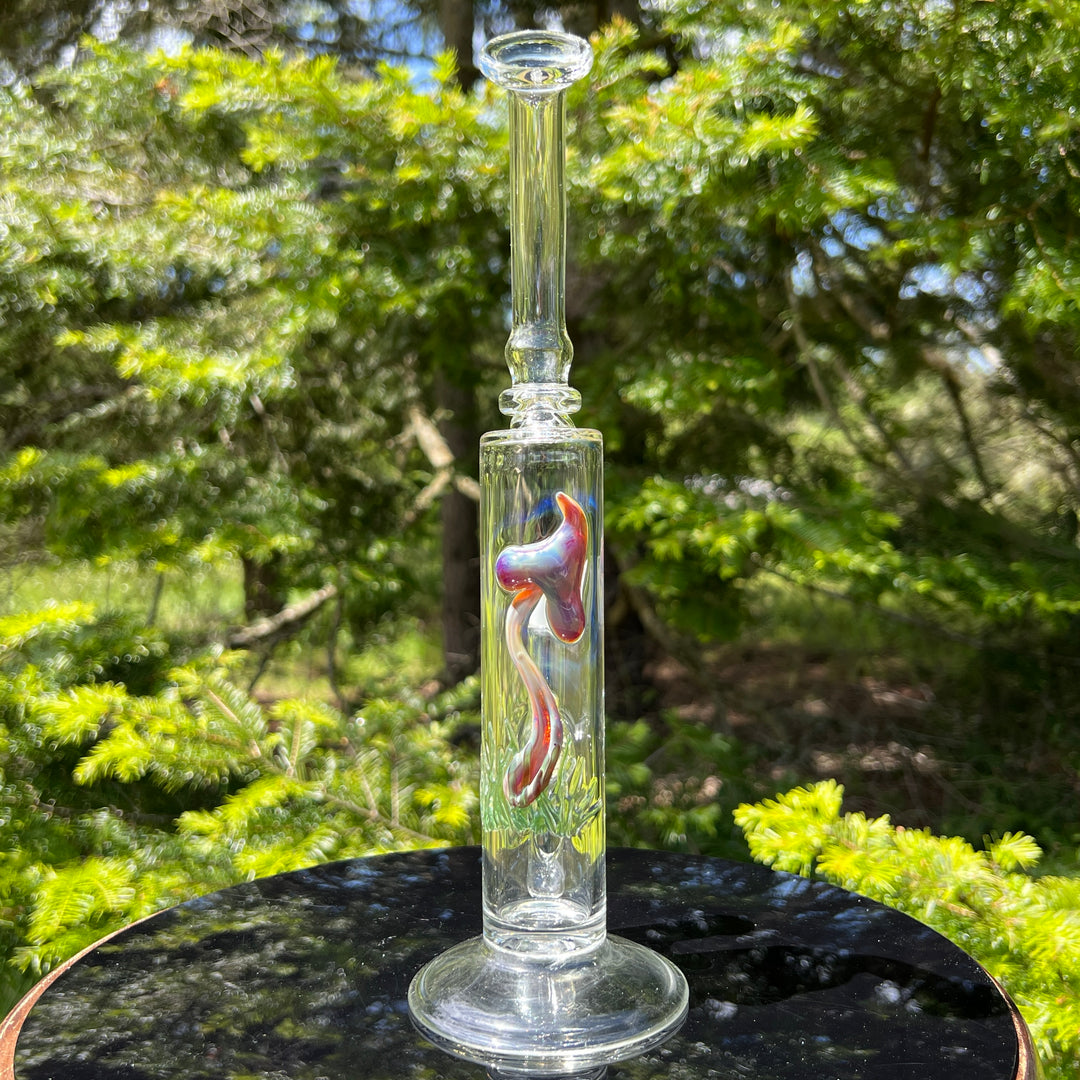 Mushroom Rig Glass Pipe Mary Jane's Glass   