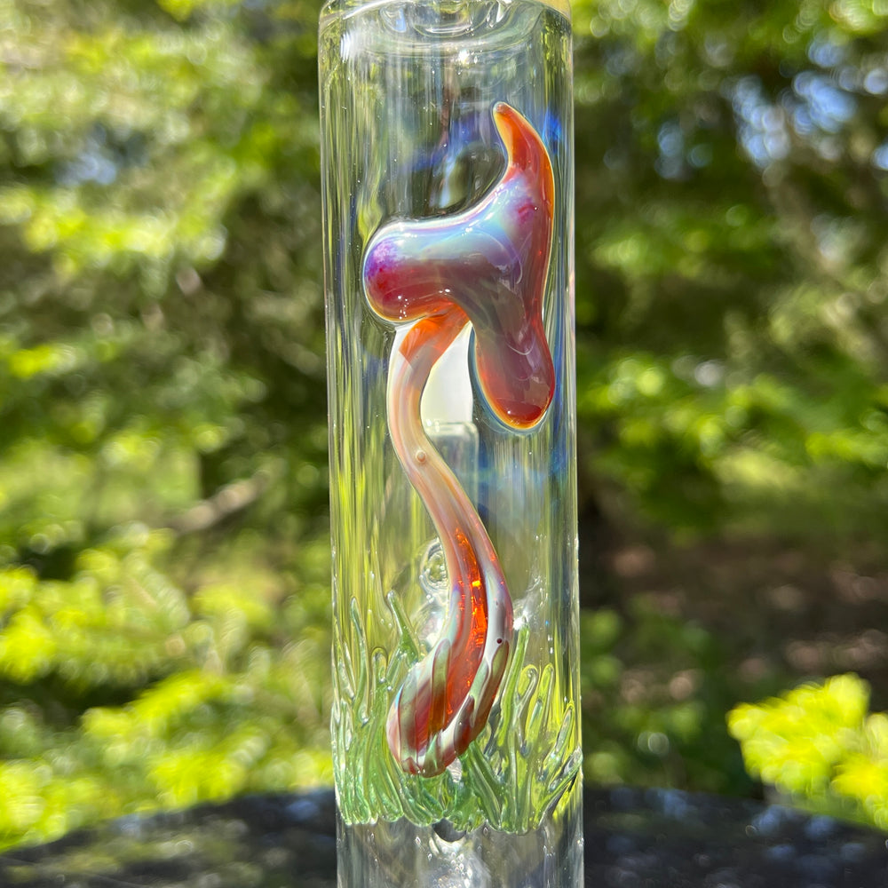 Mushroom Rig Glass Pipe Mary Jane's Glass   