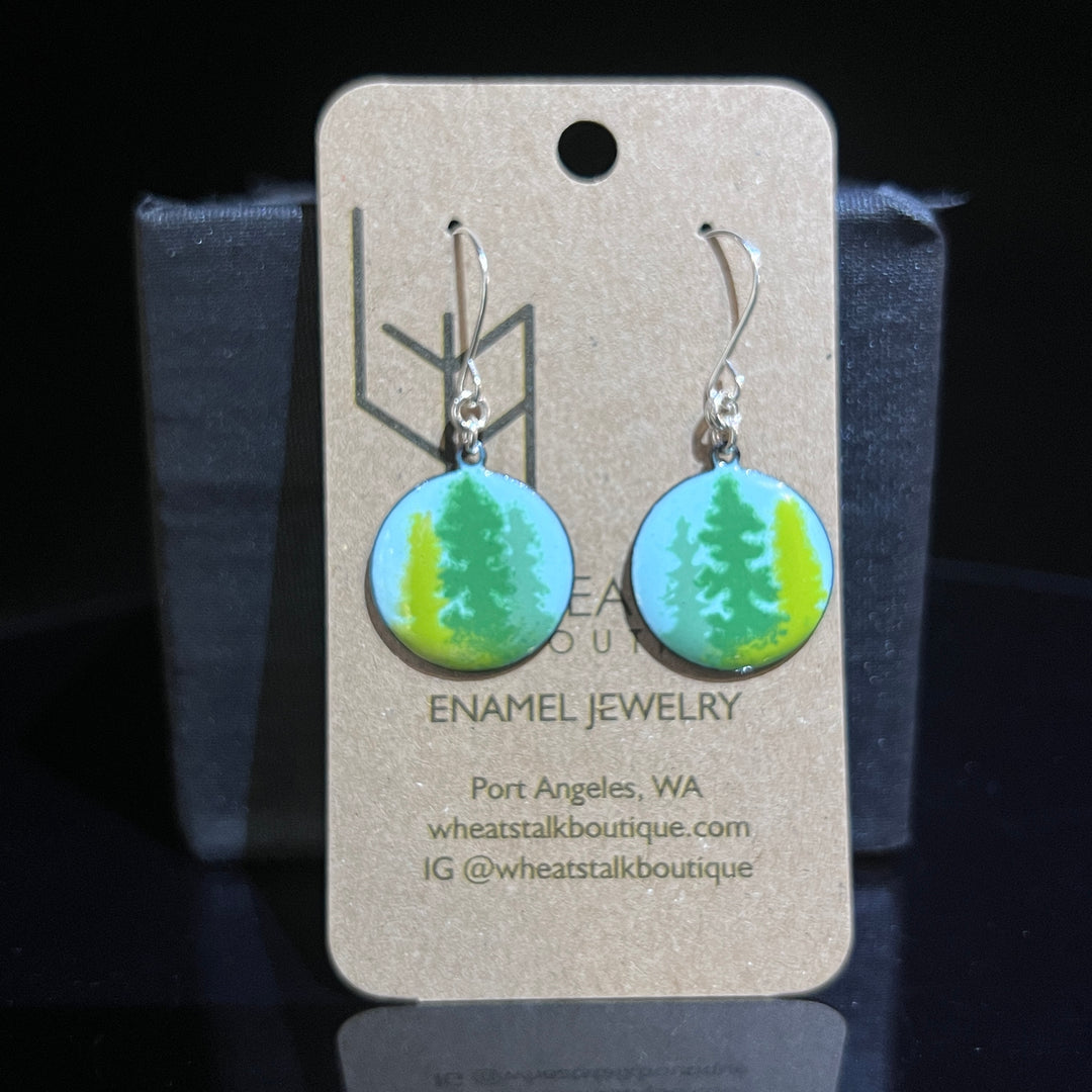 Forest Earrings Accessory Wheat Stalk Boutique   