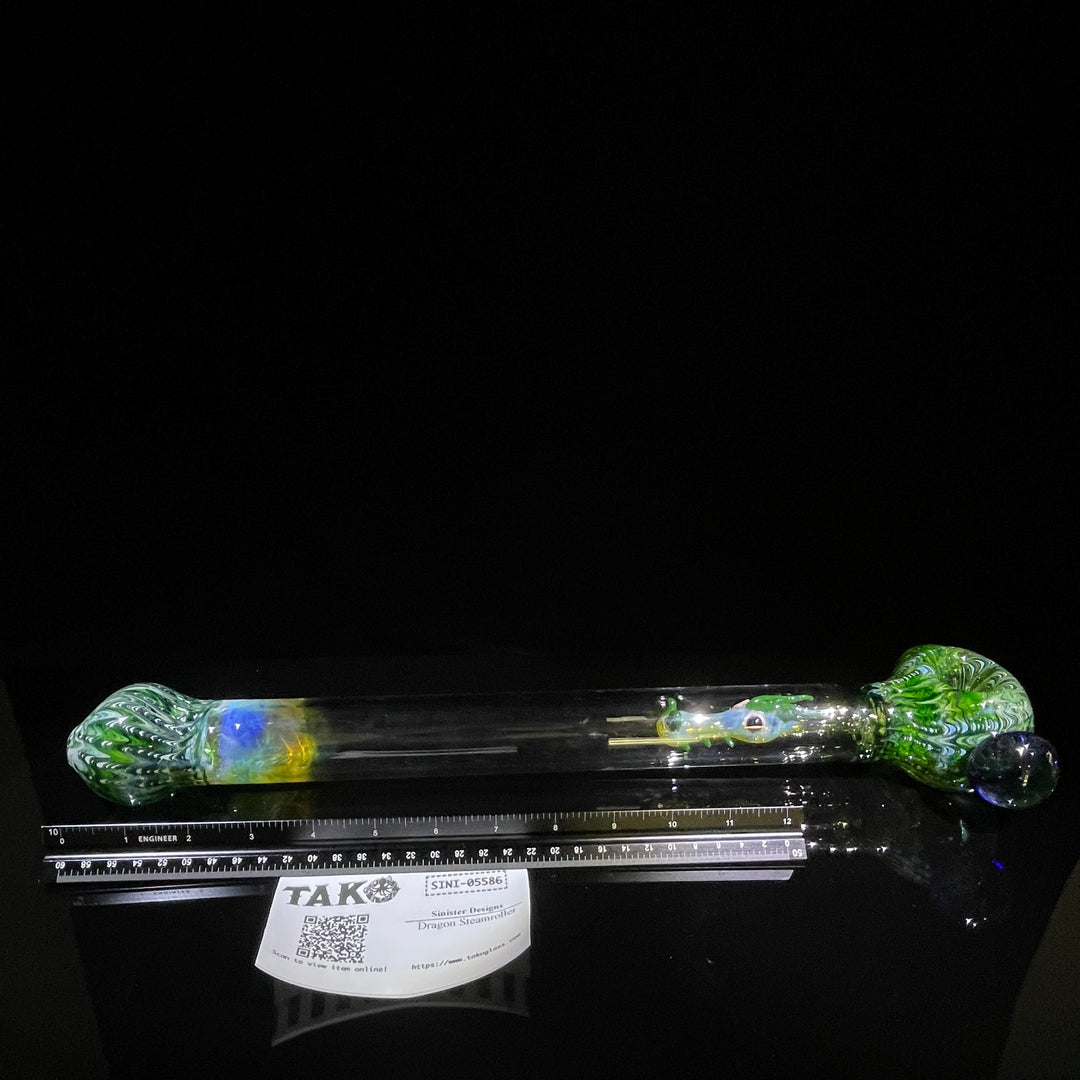 Dragon Steamroller Glass Pipe Sinister Designs   