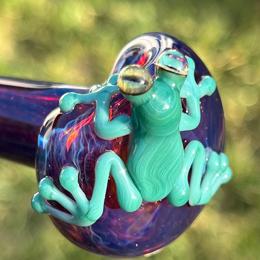 Frog Spoon Glass Pipe Beezy Glass   