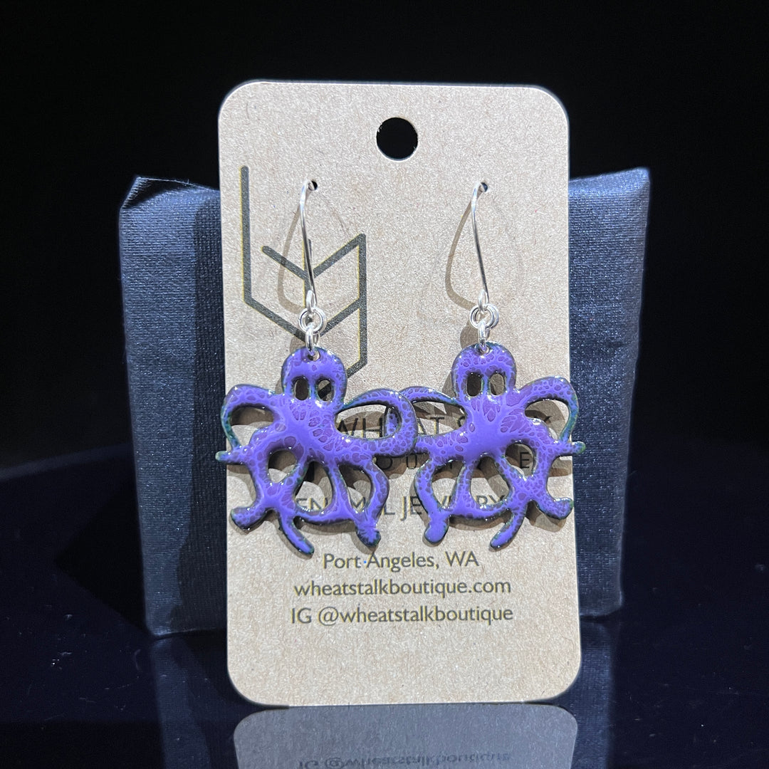 Octopus Earrings Accessory Wheat Stalk Boutique   