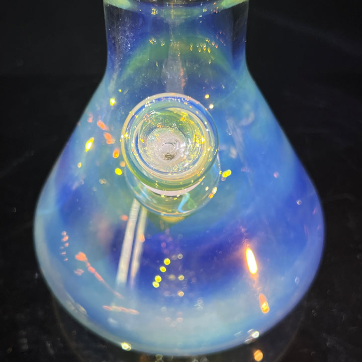 16" Fumed Double Perc Beaker Bong Glass Pipe Mary Jane's Glass   