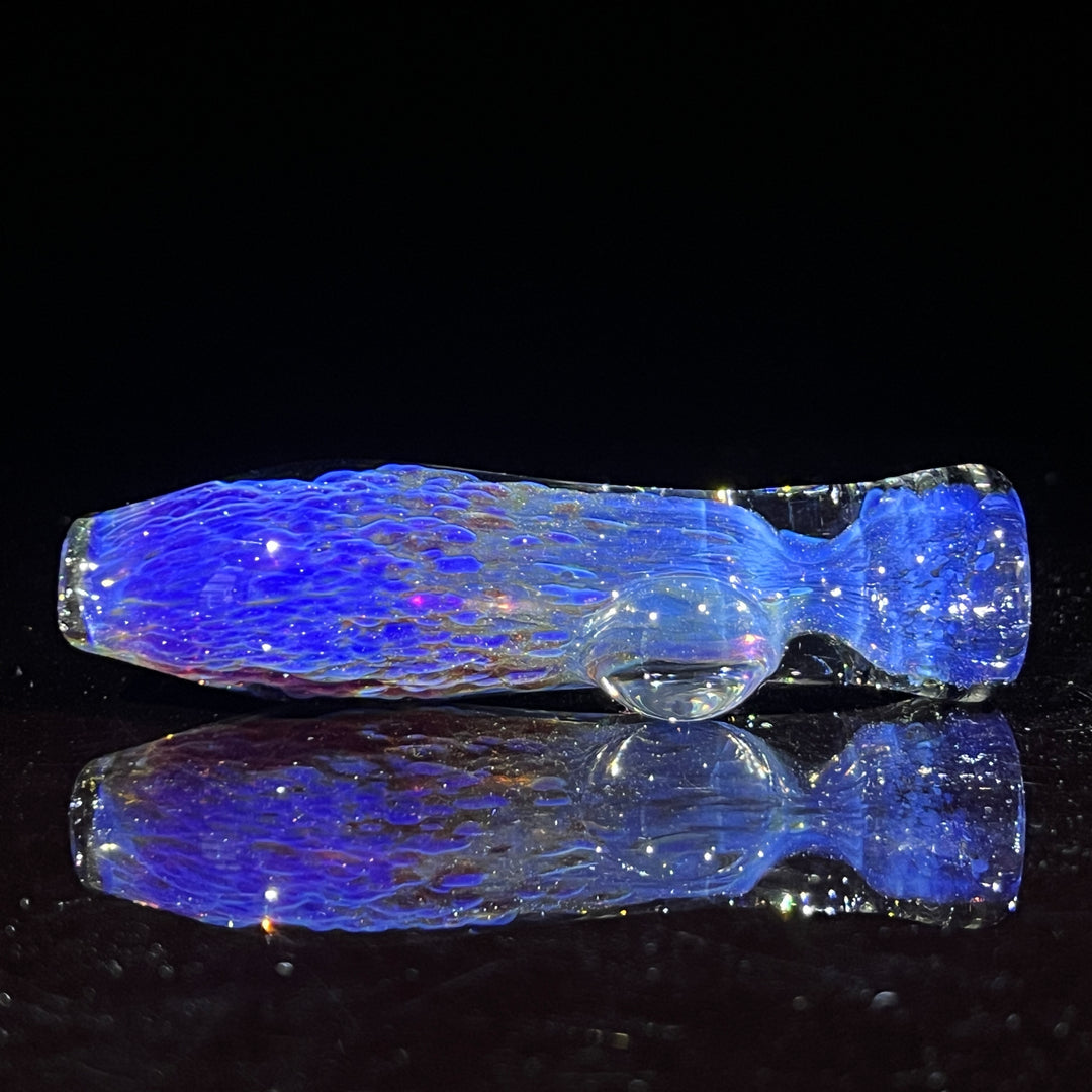 Purple Nebula Chillum Glass Pipe Tako Glass   