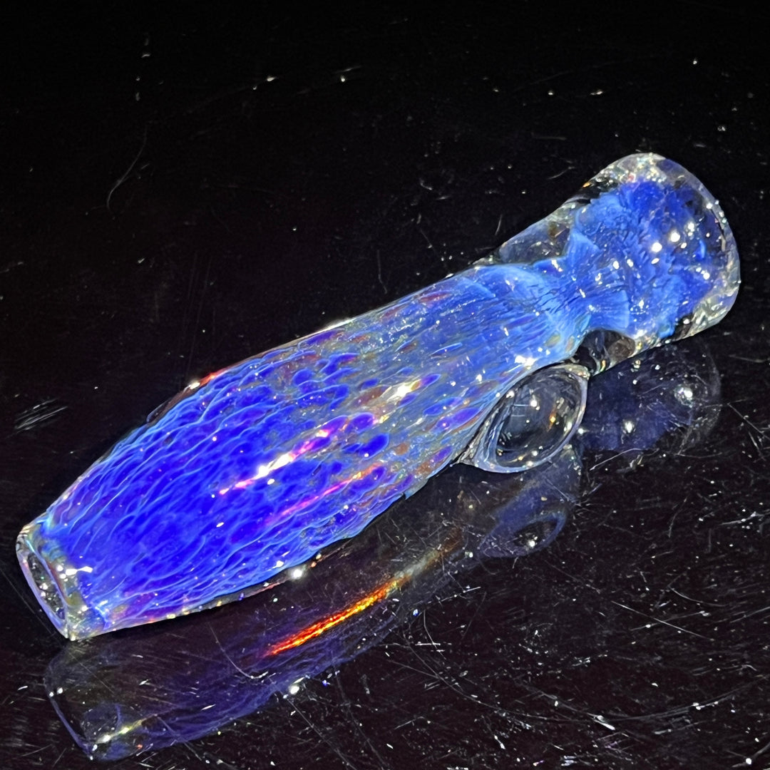 Purple Nebula Chillum Glass Pipe Tako Glass   