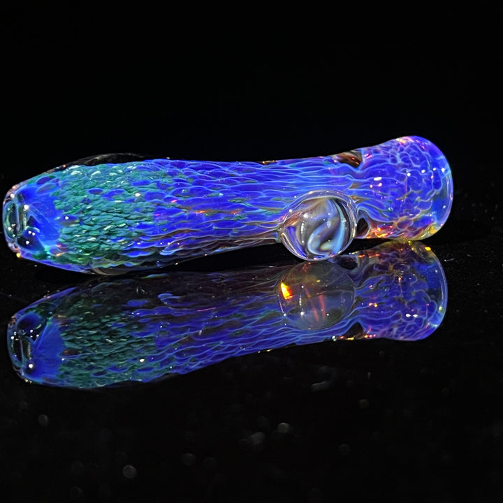 Purple Nebula Chillum Glass Pipe Tako Glass   