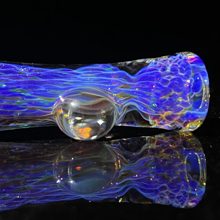 Purple Nebula Chillum Glass Pipe Tako Glass   