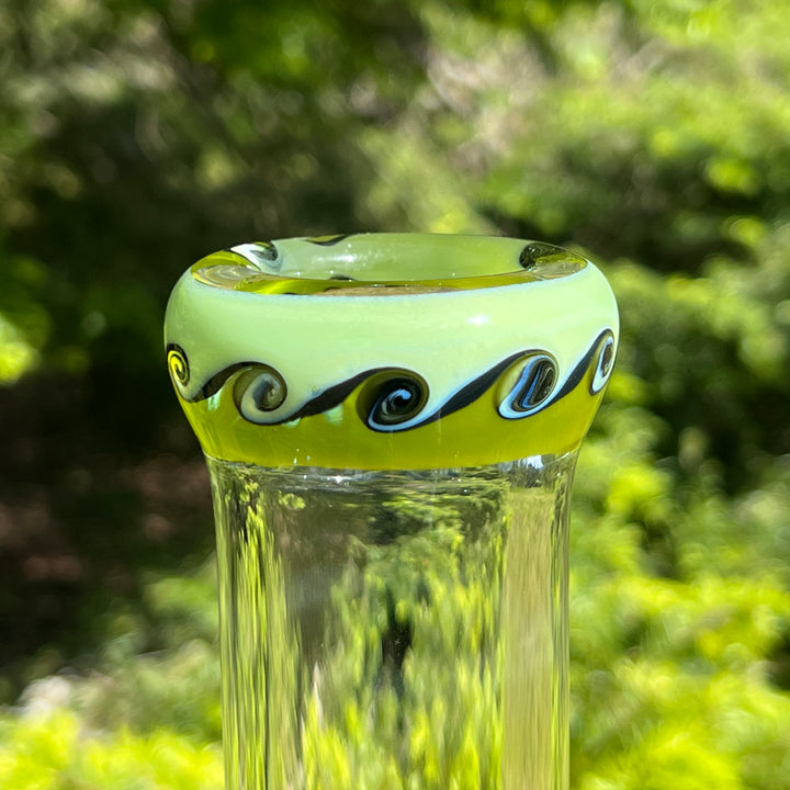 15" Swirl Beaker Bong Glass Pipe Mary Jane's Glass   