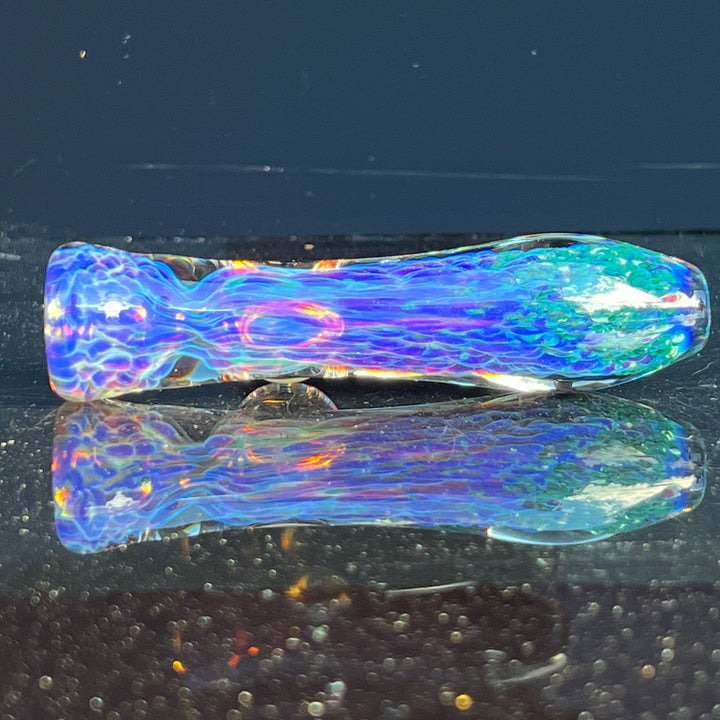 Purple Nebula Chillum Glass Pipe Tako Glass   