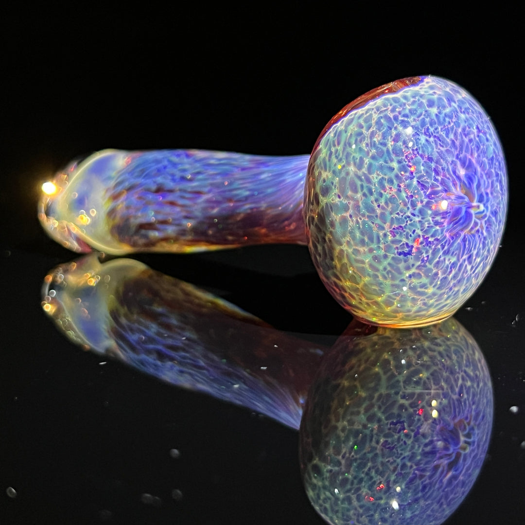 Purple Nebula Space Dust Pipe Glass Pipe Tako Glass   