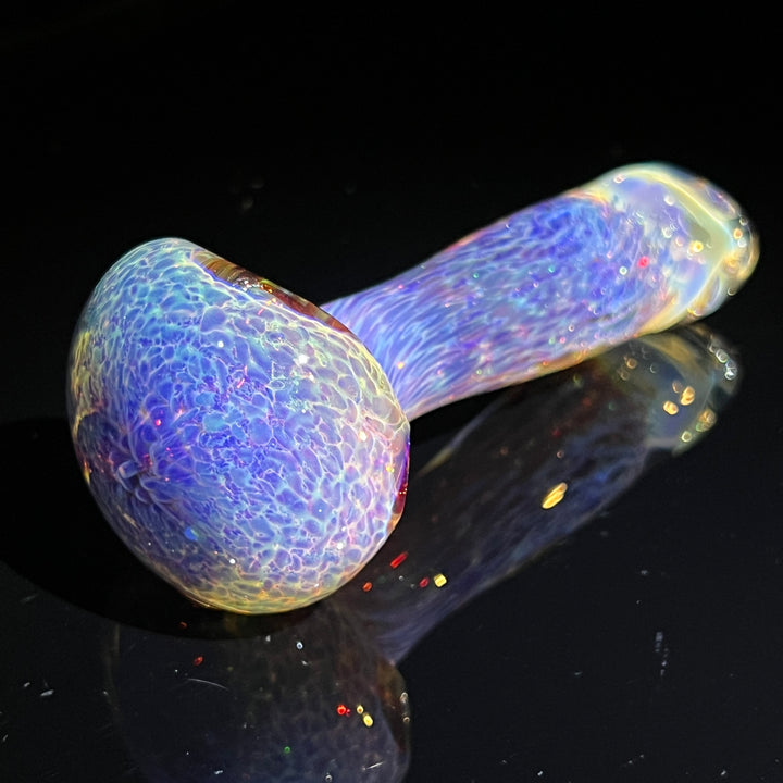 Purple Nebula Space Dust Pipe Glass Pipe Tako Glass   