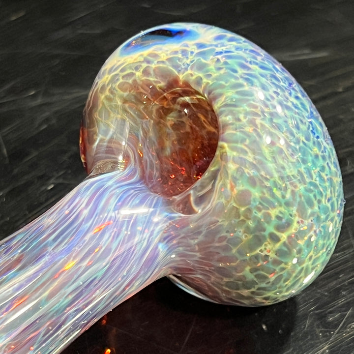 Purple Nebula Space Dust Pipe Glass Pipe Tako Glass   