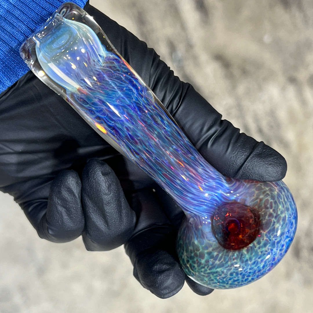 Purple Nebula Space Dust Pipe Glass Pipe Tako Glass   