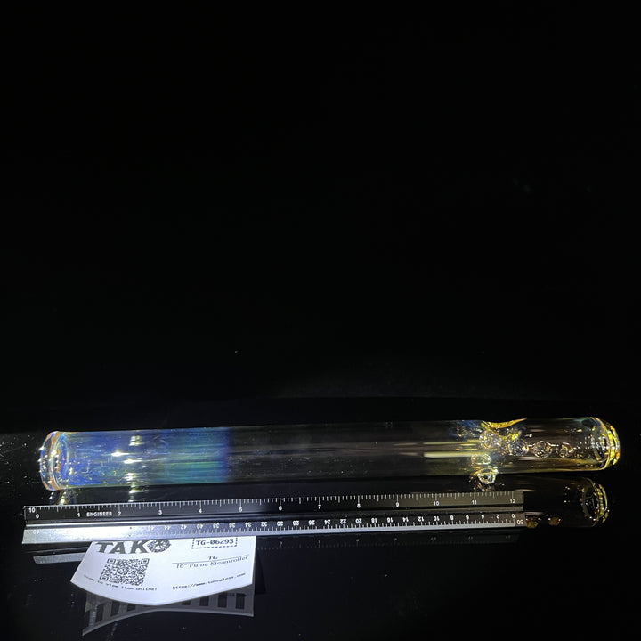 16" Fume Steamroller Glass Pipe TG   