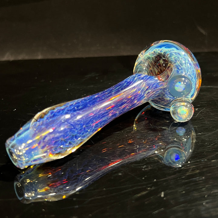 Large Purple Nebula Opal Pipe Glass Pipe Tako Glass   