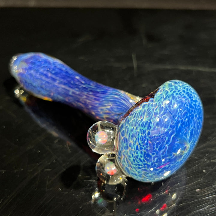 Large Purple Nebula Opal Pipe Glass Pipe Tako Glass   