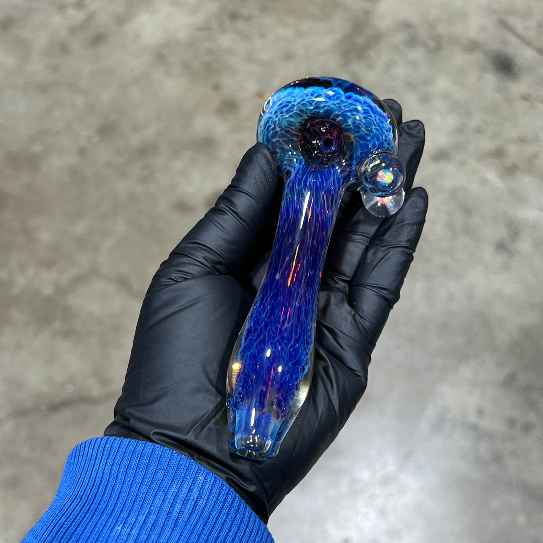 Large Purple Nebula Opal Pipe Glass Pipe Tako Glass   