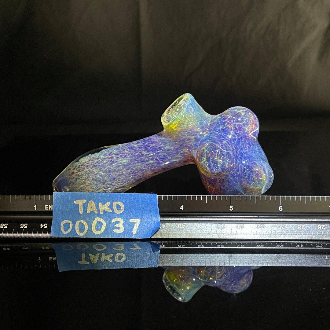 Purple Nebula Asteroid Drop Hammer Glass Pipe Tako Glass   