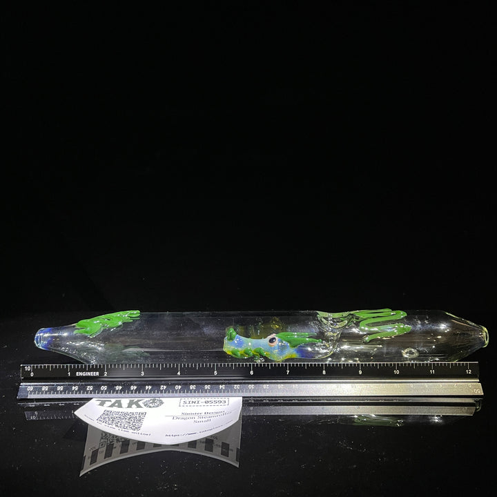 Dragon Steamroller Glass Pipe Sinister Designs   