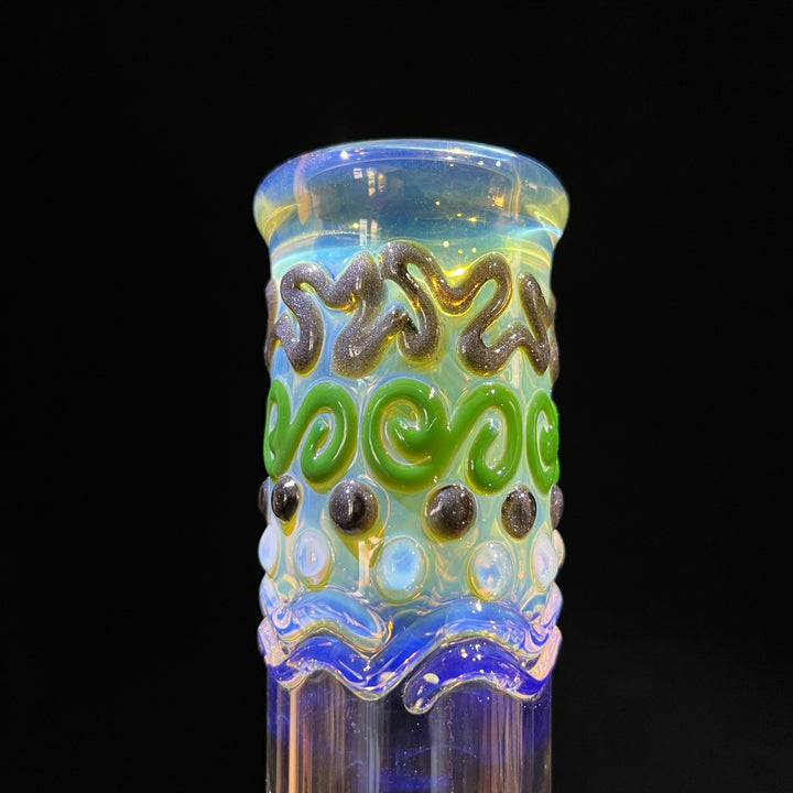 15" Fumed Twist Beaker Bong Glass Pipe Mary Jane's Glass   