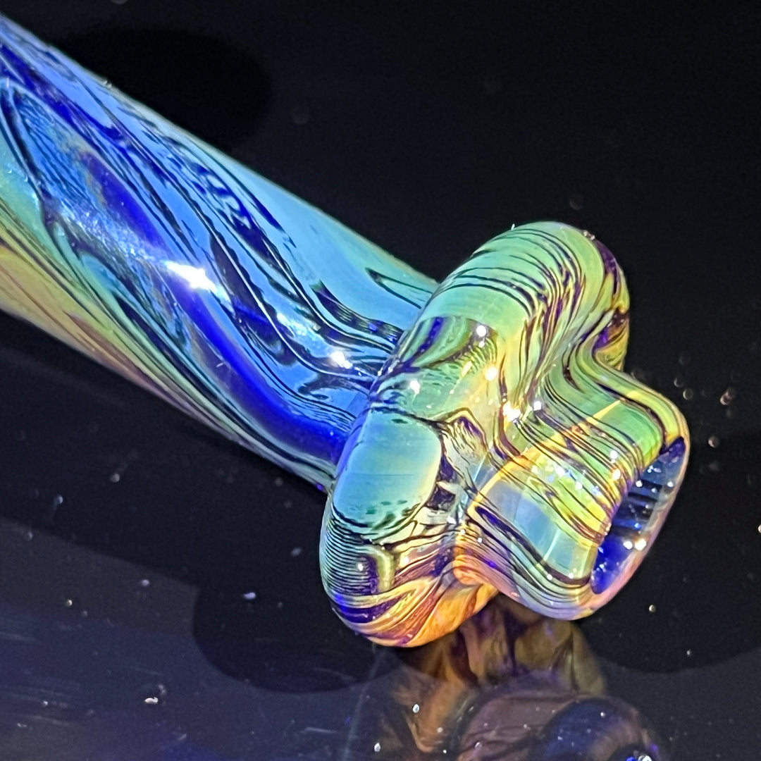 Fumed Skulls Hash Hammer Glass Pipe KOP Glass   