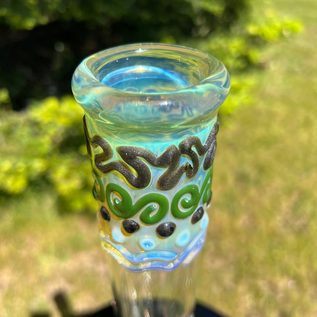 15" Fumed Twist Beaker Bong Glass Pipe Mary Jane's Glass   