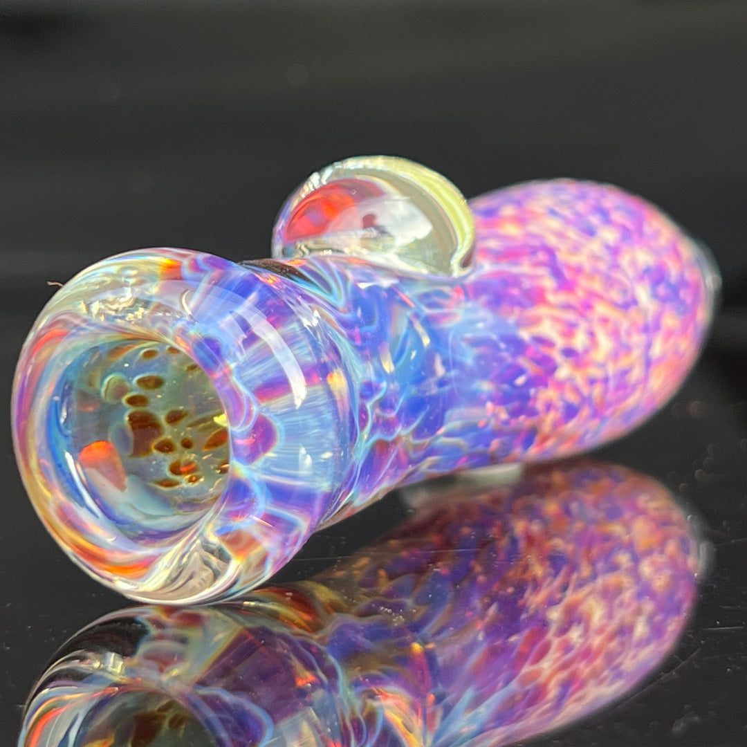 Purple Nebula Chillum Glass Pipe Tako Glass   