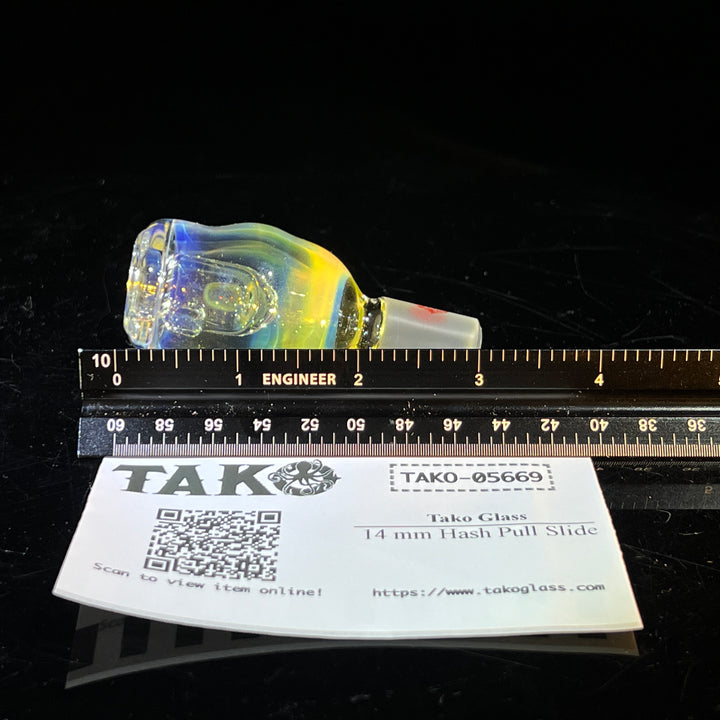 14 mm Hash Pull Slide Accessory Tako Glass   