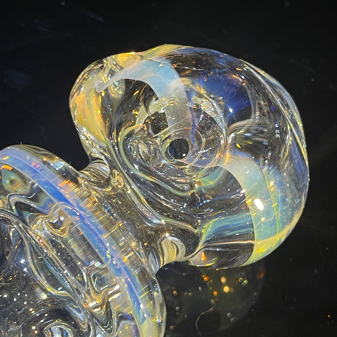 Ring Fumed Spoon Glass Pipe Sinister Designs   