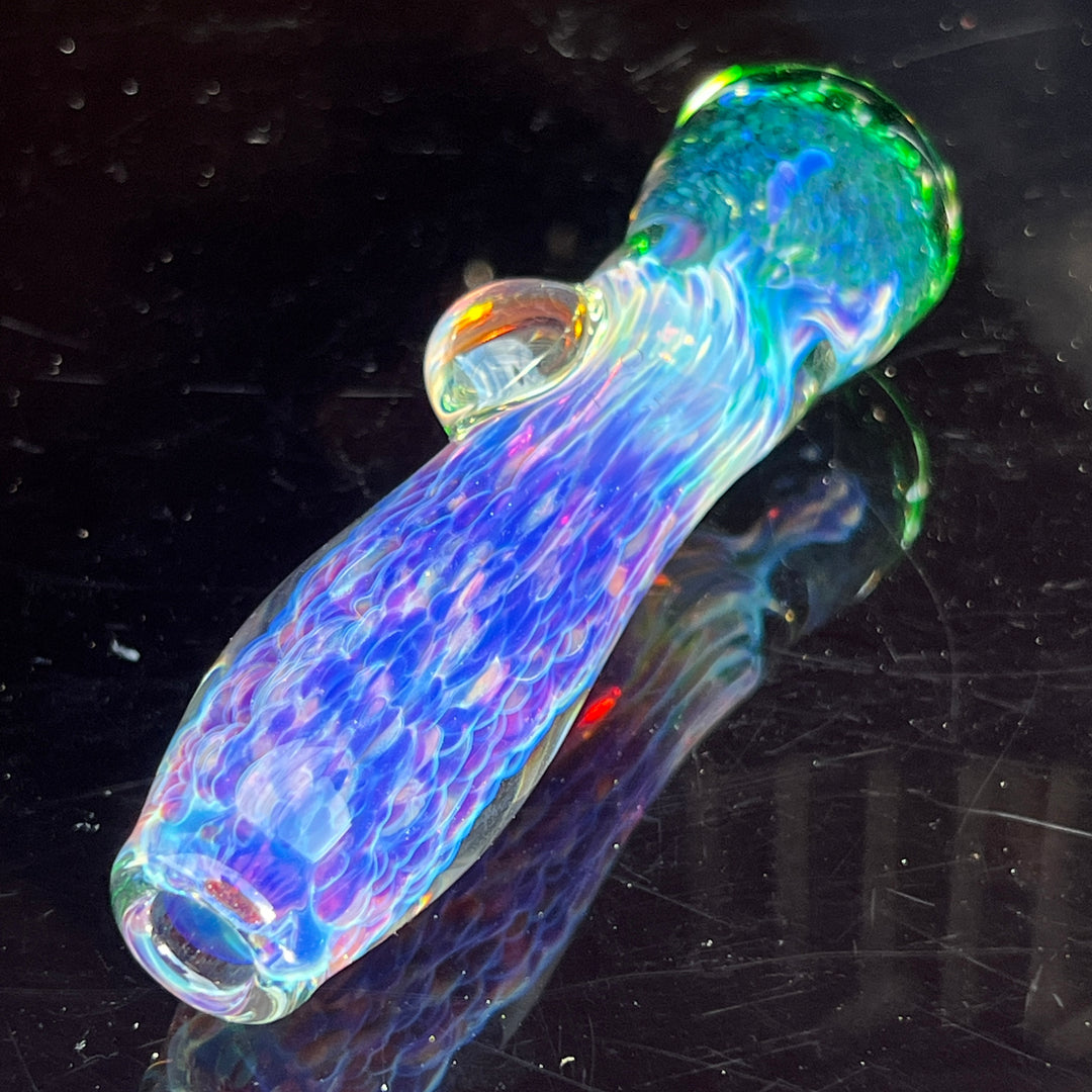 Purple Nebula Chillum Glass Pipe Tako Glass   