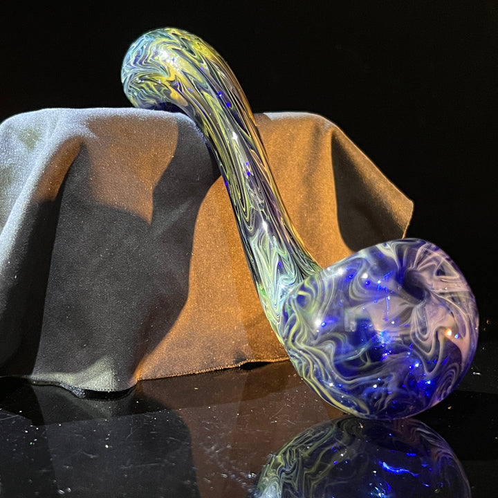 Shad Ryan Marble Sherlock Glass Pipe Shad Ryan   