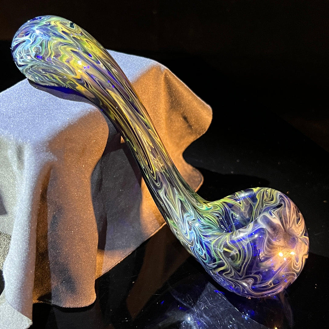 Shad Ryan Marble Sherlock Glass Pipe Shad Ryan   