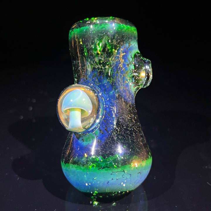 Experimental Jade Mushroom Hammer Glass Pipe Beezy Glass   