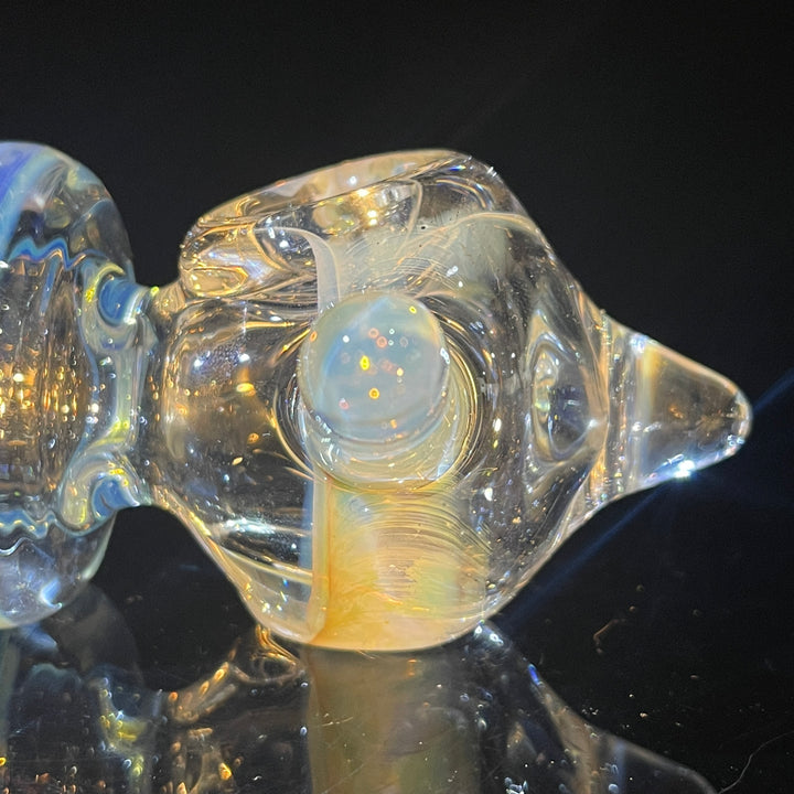 Ring Fumed Spoon Glass Pipe Sinister Designs   