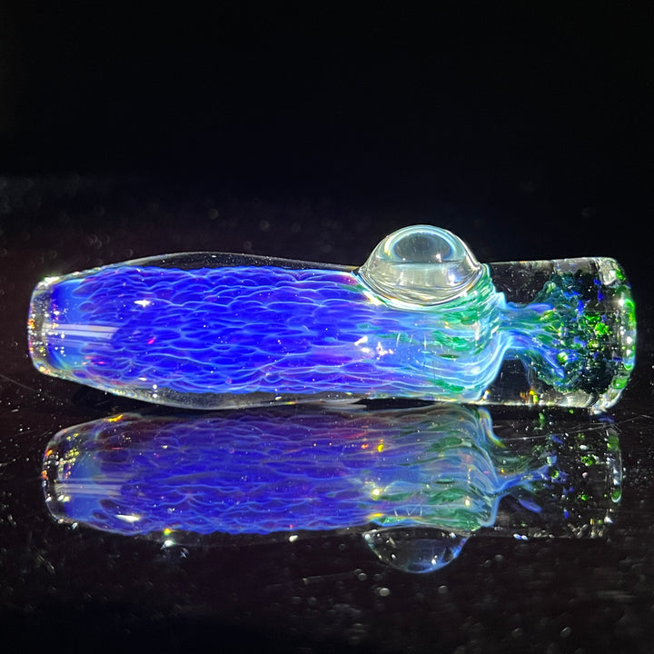 Purple Nebula Chillum Glass Pipe Tako Glass   