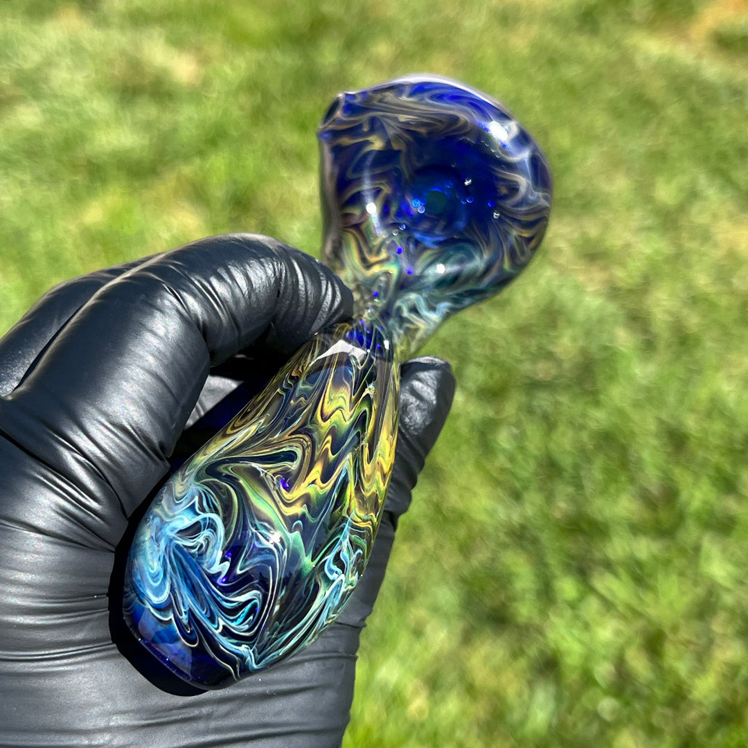 Shad Ryan Marble Sherlock Glass Pipe Shad Ryan   