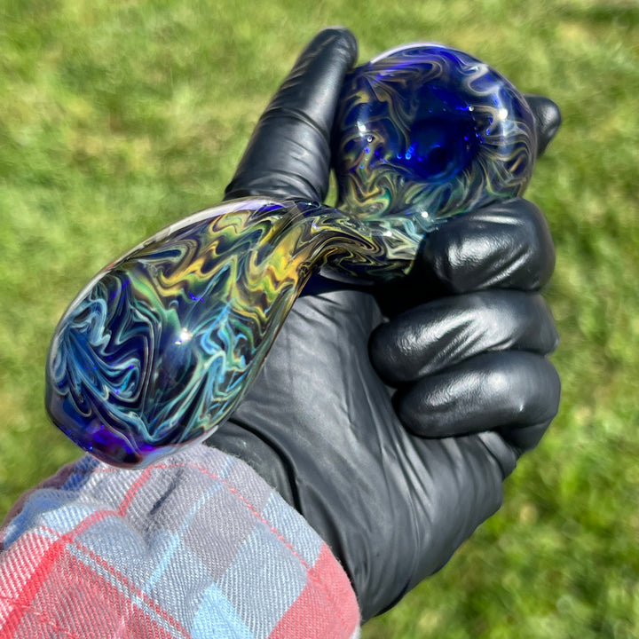 Shad Ryan Marble Sherlock Glass Pipe Shad Ryan   