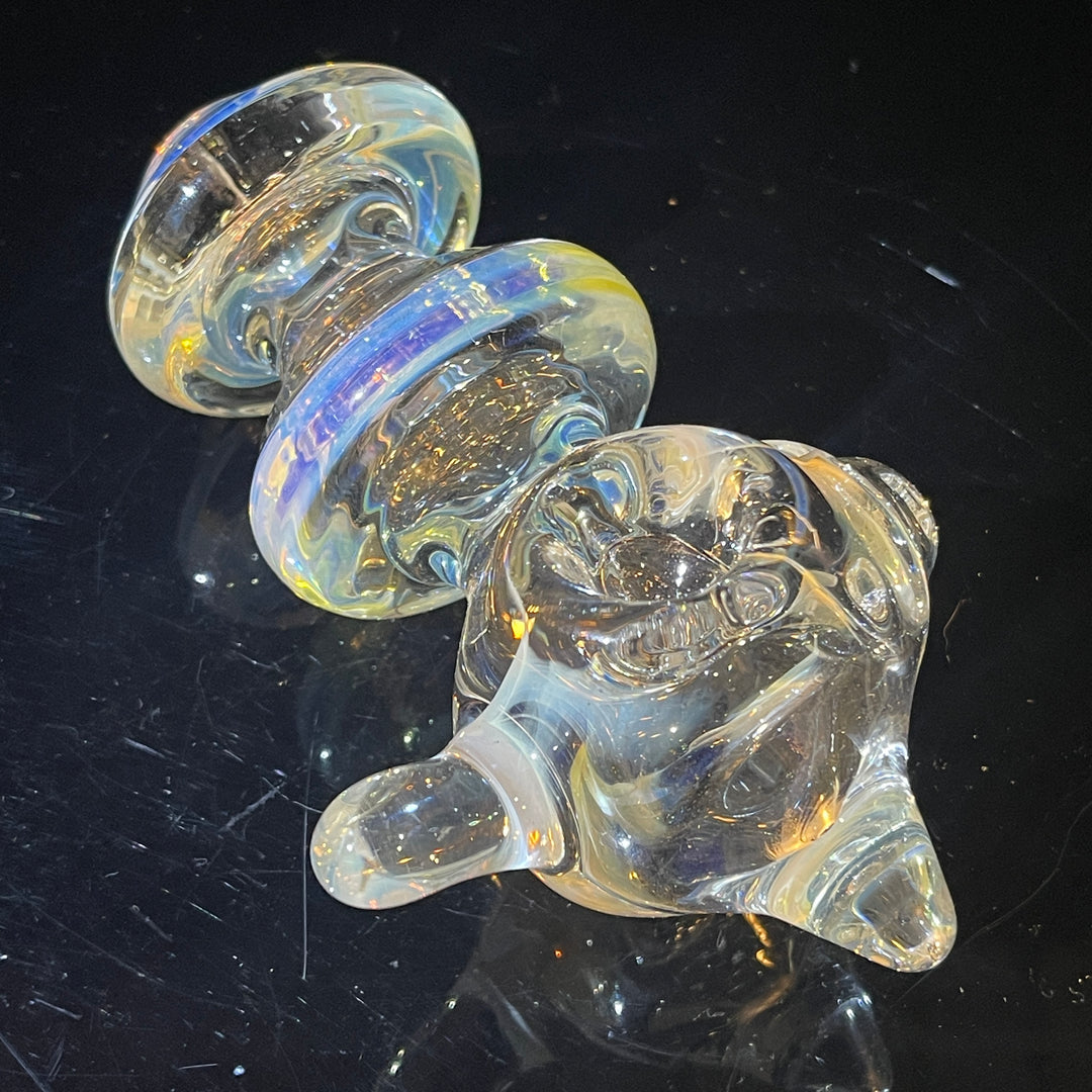 Ring Fumed Spoon Glass Pipe Sinister Designs   