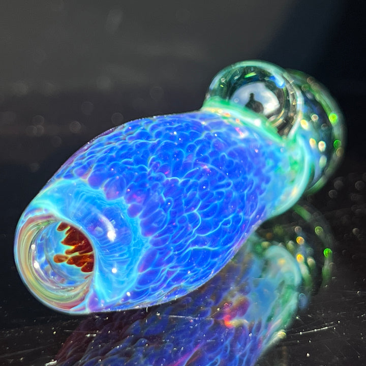 Purple Nebula Chillum Glass Pipe Tako Glass   