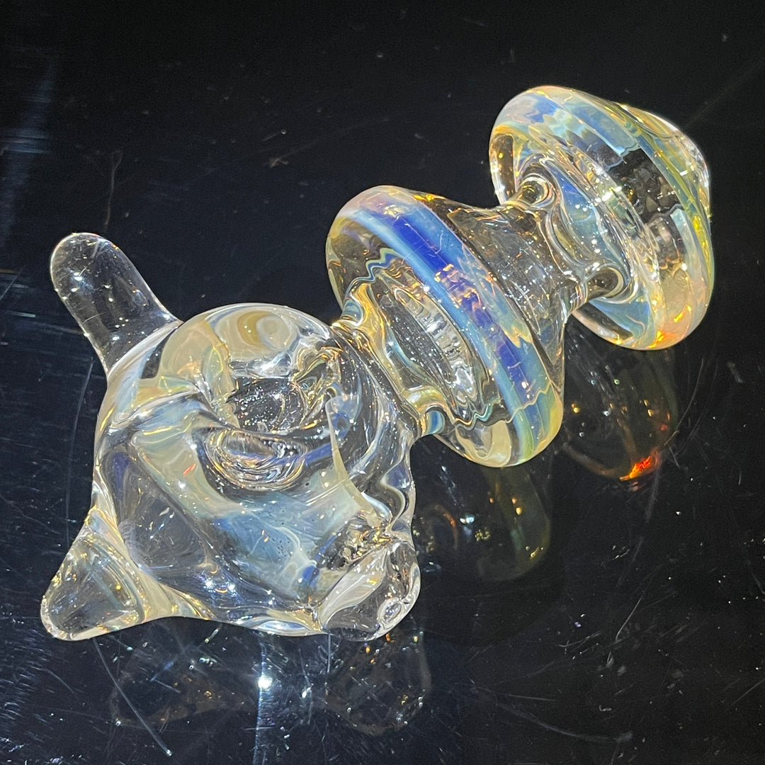 Ring Fumed Spoon Glass Pipe Sinister Designs   