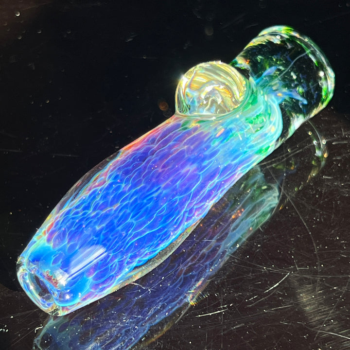 Purple Nebula Chillum Glass Pipe Tako Glass   