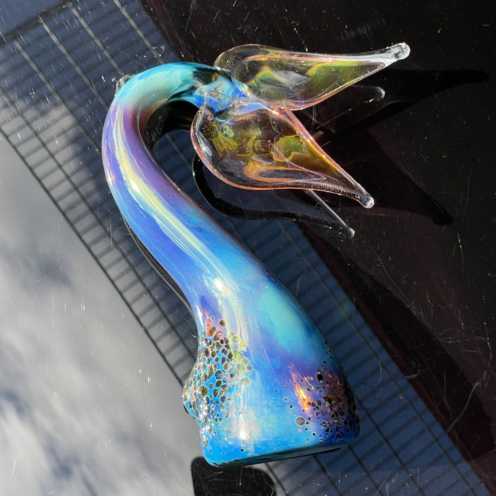 Mermaid Tail Pipe Glass Pipe Street Kitty Glass   