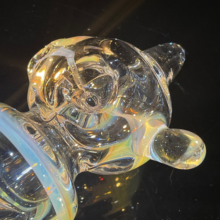 Ring Fumed Spoon Glass Pipe Sinister Designs   