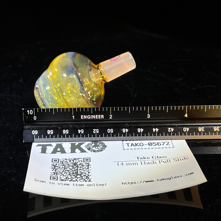 14 mm Hash Pull Slide Accessory Tako Glass   